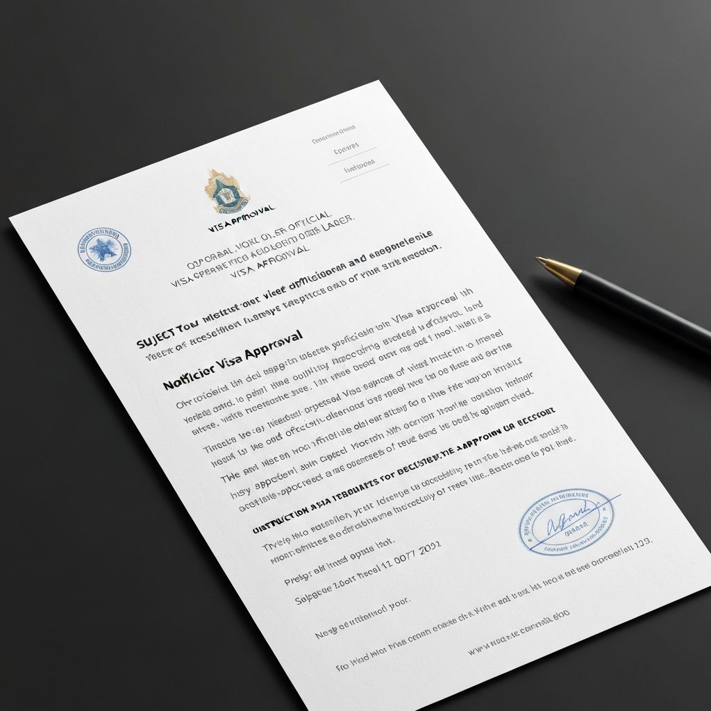 Receive eVisa Approval